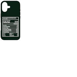 Tableau de Conception Humour Riche en prot&eacute;ines sur Les Haricots Noirs Coque pour iPhone 17