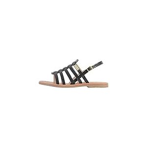 Les Tropeziennes par M. Belarbi Femme HIKANO Chaussures Ville Salome 1Er Pas, Noir-Serp, 39