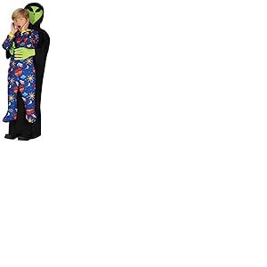 FIESTAS GUIRCA D&eacute;guisement d'enl&egrave;vement extraterrestre gonflable - D&eacute;guisement d'Halloween pour gar&ccedil;ons 10-12 ans