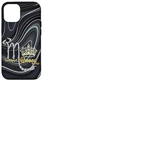Scorpion Queen Zodiac Anniversaire Glam Astrologie Coque pour iPhone 12/12 Pro