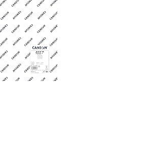 CANSON 1557 - 25 feuilles de papier dessin blanc A3 - 180g/m&sup2;