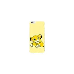 ERT GROUP Coque de téléphone Portable pour Iphone 6/6S Original et sous Licence Officielle Disney Motif Simba & Friends 009 Parfaitement adapté à la Forme du téléphone Portable, Coque en TPU