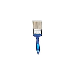Fit For The Job 2.5 inch No Bristle Loss DIY Paint Brush for A Smooth Finish Painting with Emulsion, Gloss and Satin Paints on Walls, Ceilings, Furniture, Wood & Metal, 2.5" 63mm