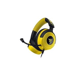 Razer Kraken V4 X Pokémon Edition - Casque de Jeu PC USB Filaire - Drivers Triforce 40mm - Micro cardioïde rétractable - Son Surround, Chroma RGB - pour PC et Console Via USB-C | Pokémon Kanto