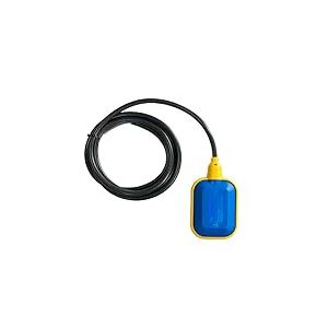 Interrupteur &agrave; Flotteur KEY, Press Control Capteur de Niveau d&rsquo;Eau pour Pompe avec Contrepoids, pour Eau Claire et Eau Us&eacute;e, D&eacute;tecteur d&rsquo;Inondation, Made in Italy (c&acirc;ble 3 m)