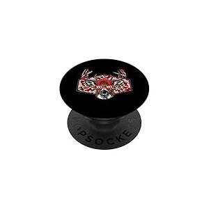 Camouflage de cerf de Chasse pour la Saint-Valentin Camouflage Hunter XOXO PopSockets PopGrip Adh&eacute;sif
