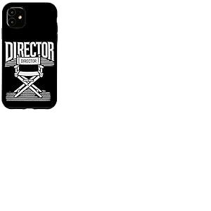 Chaise de réalisateur de cinéaste, Directeur, Design Regisseur Coque pour iPhone 11