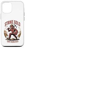 Strike Gold San Francisco Cool Football City Sport Fan Coque pour iPhone 12/12 Pro