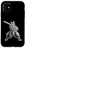 Position de combat Katana de Samurai Fighter Coque pour iPhone 11