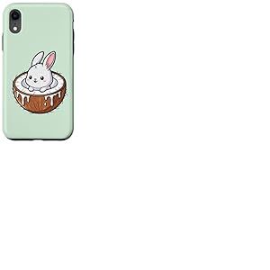 Lapin Mignon en Coco Tropical Coque pour iPhone XR