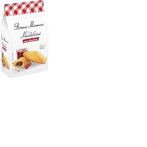 Bonne Maman Madeleines Coeur framboise , 300g