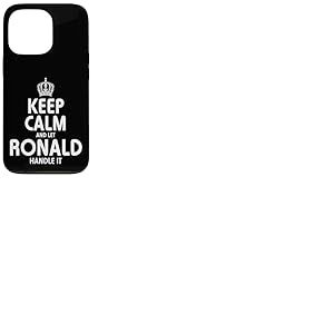 T-Shirt &agrave; Capuche Keep Calm Ronald Coque pour iPhone 13 Pro