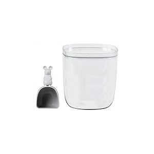 Boite de conservation et cuill&egrave;re Lucky Mouse 3.5 L - Qualy