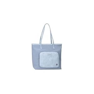 Pepe jeans Jana Sac fourre-tout bleu 34 x 32 x 14 cm Polyester avec d&eacute;tails en cuir synth&eacute;tique by Joumma Bags, bleu, Talla &uacute;nica, Sac fourre-tout