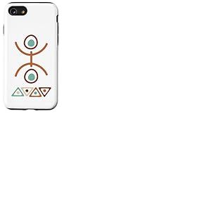 Amazigh Berb&egrave;re Kabyle Symbole Yaz Tifinagh Tattoo Tradition Coque pour iPhone SE (2020) / 7/8