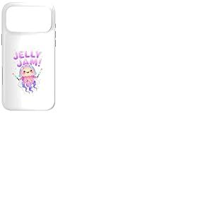 Jelly Jam &ndash; Conception de Musique oc&eacute;anique de m&eacute;duses de Coque pour iPhone 17 Pro Max