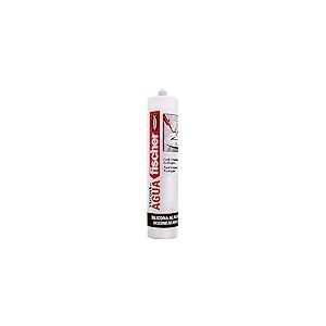 fischer - Silicone &agrave; base d'eau blanche (tube 300 ml) blanc multi-usages, id&eacute;al pour les fuites dans les espaces ext&eacute;rieurs et int&eacute;rieurs, avec une grande adh&eacute;rence, r&eacute;sistant &agrave; l'eau et aux