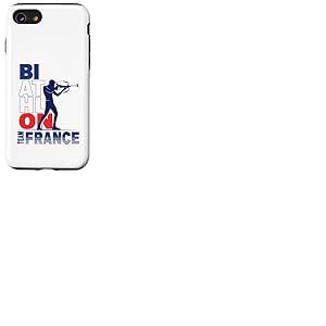 Biathlon Ski de Fond & Tir à la Carabine Team France Coque pour iPhone SE (2020) / 7/8