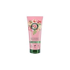 Herbal Essences Après-shampoing doux aux fleurs - Parfum rose - 250 ml - Des cheveux ternes aux cheveux soyeux et brillants - Avec essence de rose - Ingrédients d'origine naturelle - Végétalien