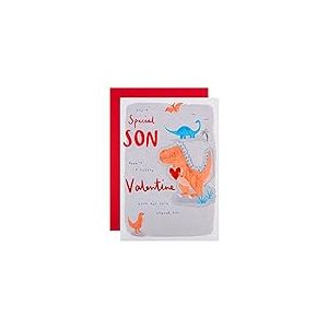 Hallmark Carte de Saint-Valentin pour fils Motif dinosaure mignon