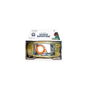 Learning Resources Bateau-loupe d’Exploration Sous-marine GeoSafari Jr – Loupe 3x – Jouet Sensoriel Étanche – Dès 3 Ans – Plastique Résistant + Dragonne