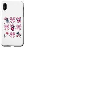 Coquette Bow Echo Tech Technicienne en échocardiographie Fille Maman Coque pour iPhone XS Max