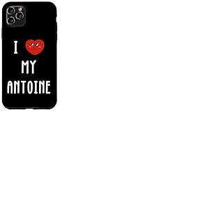 J'aime Antoine Nom Dr&ocirc;le Coque pour iPhone 11 Pro Max