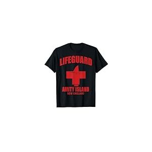 Jaws Lifeguard Amity Island New England T-Shirt