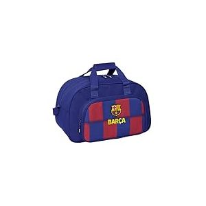 safta F.C. Barcelone 1&egrave;re &eacute;quipe 25/26 - Sac de sport, sac &agrave; dos, id&eacute;al pour enfants de diff&eacute;rents &acirc;ges, confortable et polyvalent, qualit&eacute; et r&eacute;sistance, 40 x 23 x 24 cm, Bleu/grenat, M, D&eacute;contract&eacute;