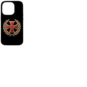 Croix des Templiers - Deus Vult Coque pour iPhone 14 Pro