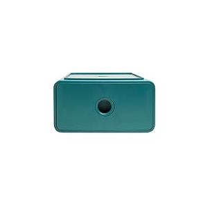 Exacompta - Réf. 315434D - 1 Module de classement Tiny Box 1 tiroir Skandi superposable - Dimensions extérieures : Profondeur 19 x largeur 26,5 x Hauteur 10 cm - Bleu pacifique