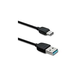 Qoltec 50391 c&acirc;ble USB 1,2 m USB 2.0 USB A USB C Noir