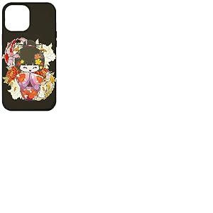 Kokeshi Poup&eacute;e Koi Poisson Japonais Amateur Esth&eacute;tique Coque pour iPhone 12 Pro Max