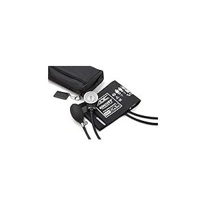 ADC Sphygmomanomètre Anéroïde de Poche Professionnel Adc Prosphyg 768 avec Brassard de Pression Artérielle, Noir