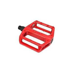 NC - 17 sudpin STD Pro Zero Plate-Forme de p&eacute;dales en Aluminium pour p&eacute;dales de v&eacute;lo VTT/v&eacute;lo/VTT p&eacute;dale de BMX/r&eacute;sistante/Ultra l&eacute;ger/Fixe Broches Rouge Rouge