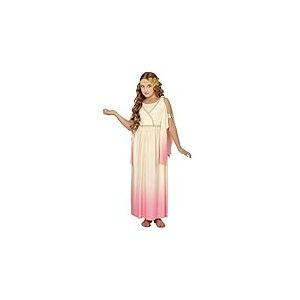W WIDMANN MILANO Party Fashion - Costume enfant déesse grecque, robe et couronne de laurier, romaine, carnaval