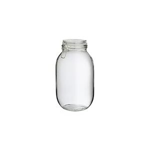 axentia Bocal en verre transparent Ø 14,5 cm, hauteur 24,2 cm, env. 3,1 l