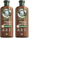 Herbal Essences Hydratation Shampoing Parfum Coco 250ml Cheveux Tr&egrave;s Secs, Aide &agrave; Nourrir et Lisser, Pour Des Cheveux Doux, Ingr&eacute;dients d'Origine Naturelle, Sans Silicone, V&eacute;gan (Lot de 2)