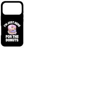 Je suis Juste l&agrave; pour Les Beignets Coque pour iPhone 17 Pro