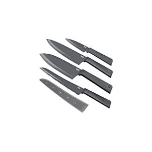 KUHN RIKON COLORI+ set des couteaux gris 4 pi&egrave;ces