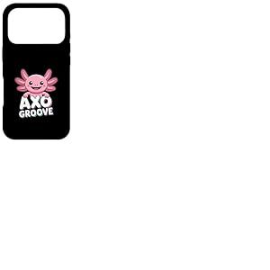 AXO Groove - Design Mignon Axolotl Kawaii Coque pour iPhone 17 Pro