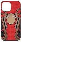 Coque pour iPhone 15 Pro Max Marvel Spider-Man No Way Home Spider Costume Rouge