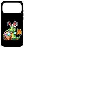 Oreilles de Lapin Mignon Dragon &oelig;ufs de P&acirc;ques Chasse Enfants Filles Gar&ccedil;ons B&eacute;b&eacute; Coque pour iPhone 17 Pro Max