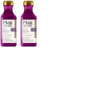 Maui Moisture - Shampooing Revive & Hydrate + Shea Butter (bouteille de 385 ml) – Shampoing revitalisant au beurre de karité – Shampooing végan pour cheveux secs et abîmés (Lot de 2)