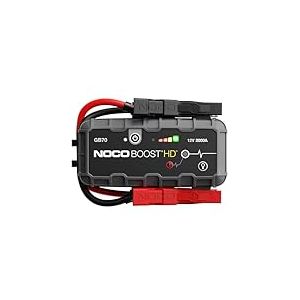 NOCO Boost HD GB70 2000A 12V Chargeur Batterie Voiture Lithium UltraSafe, Portable USB et Câbles de Démarrage pour Moteurs à Essence Jusqu'à 8,0L et Moteurs Diesel Jusqu'à 6,0L