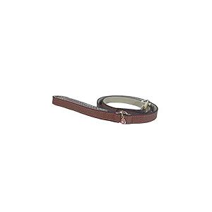 Rosewood Laisse en Cuir Marron pour Chien