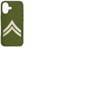 &Eacute;cusson de l'arm&eacute;e Corporalstripes Rangk Insignia Coque pour iPhone 17