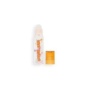 I Heart Revolution Citrus Zing Fruity Lip Oil, Huile à Lèvres Nourrissante à l’Huile de Jojoba & Vitamine E, Vegan & Cruelty-Free, 7ml
