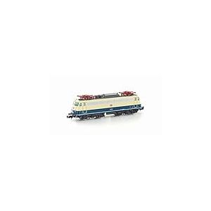 LEMKE Hobbytrain 81222376 - Locomotive &eacute;lectrique BR 110 DB, EP.V, Bleu/Beige - &Eacute;cartement N