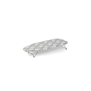 Beldray LA023735IKATEU7 Mini/Petite Table Planche à Repasser, Pliable et Peu Encombrante, 73 x 31 cm, Motif de Ikat, Idéale Table Repassage Voyage, Housse 100% Coton, Jambes Facilement Pliables